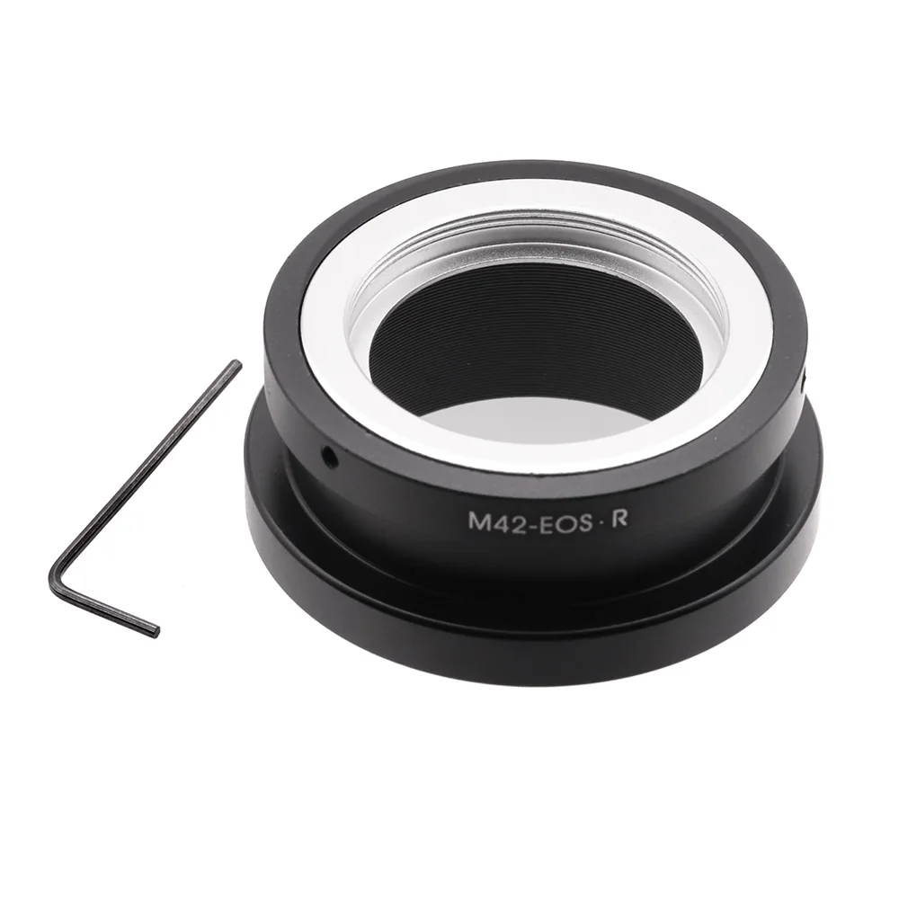 

LingoFoto M42-EOS R Mount адаптер для M42 Крепление объектива к костюму для однообъективной зеркальной камеры Canon EOS R RF крепление для камеры