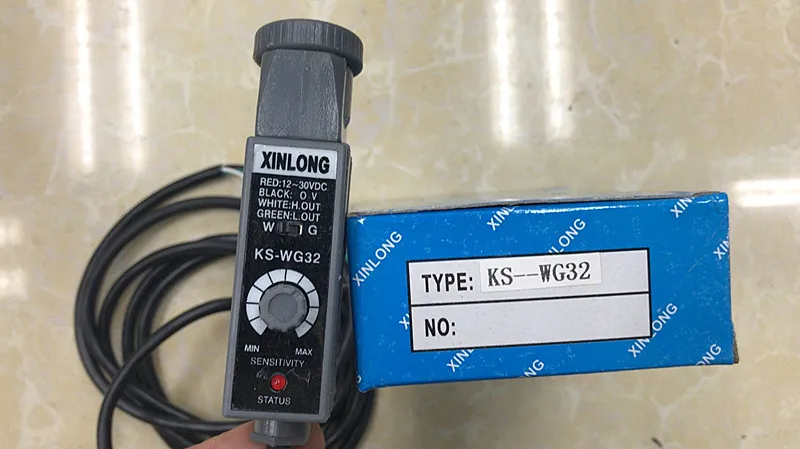Фотоэлектрический переключатель KS-WG32 цветная отметка фотоэлектрическая машина