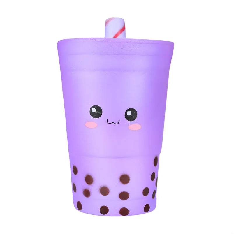 A Jumbo Squishies милая мягкая игрушка для снятия стресса с молоком Забавная детская игрушка чашки крем ароматизированный Squishies медленно поднимающаяся очаровательная игрушка#30D10 - Цвет: A