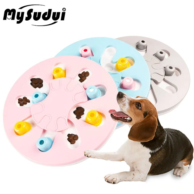 Dog Puzzle Toy Dogs Brain Education Mentally Stimulation Toys Puppy Treat  Food Feeder Dispenser Advanced Level 3in1 Interactive - AliExpress