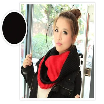 

New Arrive Men Women's Nice Winter Warm Infinity 2Circle Cable Knit Cowl Neck Long Scarf Shawl