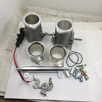 

SherryBerg FAJS throttle bodies INJECTION 48IDA 48mm IDA EFI Weber FOR VW Gemini Escort Datsun with air horns+TPS & cable NEW