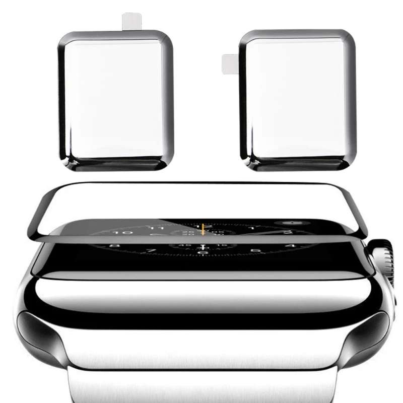 

3D Curved Full Coverage Tempered Glass Screen Protective Film For i Watch 1/2/3
