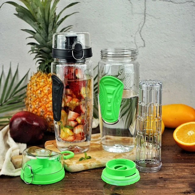 1000 ml Fruit Infuser Juice Shaker Sports Bottle - Image 2
