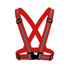 Эластичные ремни для ночного бега светоотражающий ремень защитный светоотражающий жилет одежда для езды за рулем защитная одежда