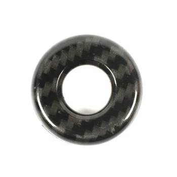 

Carbon Fiber Door Lock Pin Cover ABS Car DIY Trim For Dodge RAM 1500 2010-2020