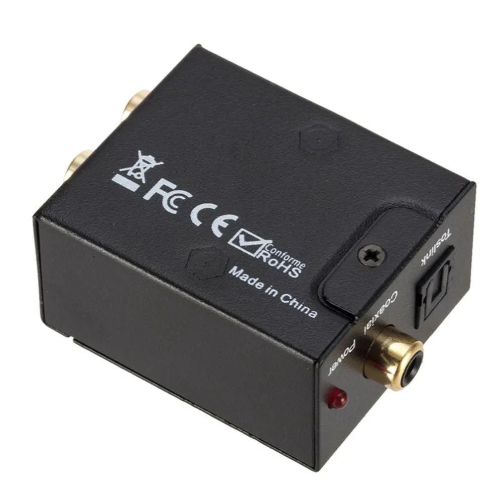 Цифровой волоконно-коаксиальный Декодер каналов усилитель аудио коаксиальный/цифровой волоконно-аналоговый аудио конвертер декодер