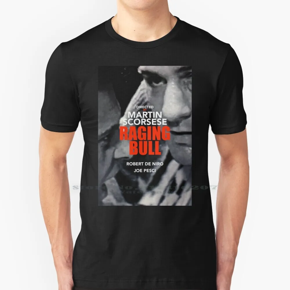 Raging Bull 11 T Shirt 100% Puro Cotone Raging Bull The 1912 Bull Movie Film Alt Alternativa Jack La Motta Scorsese Robert De
