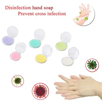

50pcs/box Disposable Soap Paper Travel Portable Hand Washing Box Scented Slice Sheets Mini Soap Paper Clean Tools TXTB1