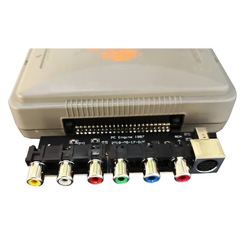 

Upgrade Video Booster RGBS Signal Output Audio Output RGBS Card for NE-C PCE PC Engine Console For Grafx TV AC RGBS conveter