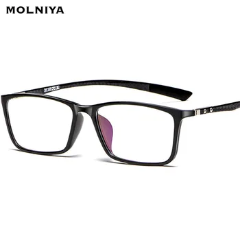 

Ultralight Carbon Fiber Optical Glasses Frame Transparent Business Myopia Eyeglasses Frames Metal Spectacles Clear Lenses Men