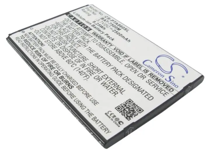 Cameron sino 2500 мА/ч, Батарея для PANTECH IM-A860 IM-A860K IM-A860L IM-A860S Vega N6 BAT-7500M мобильный, смартфон, Батарея