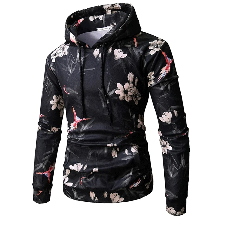 AliExpress весна и осень стиль мужской пуловер с капюшоном с цифровой печатью мужская Повседневная модная толстовка с капюшоном