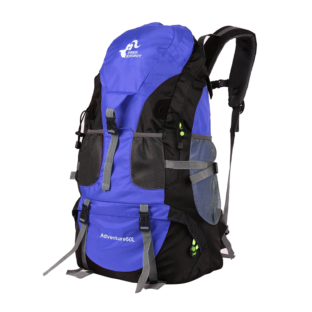 50L Outdoor Backpack Climbing Mountain Camping Riding Travel Waterproof Bag Men