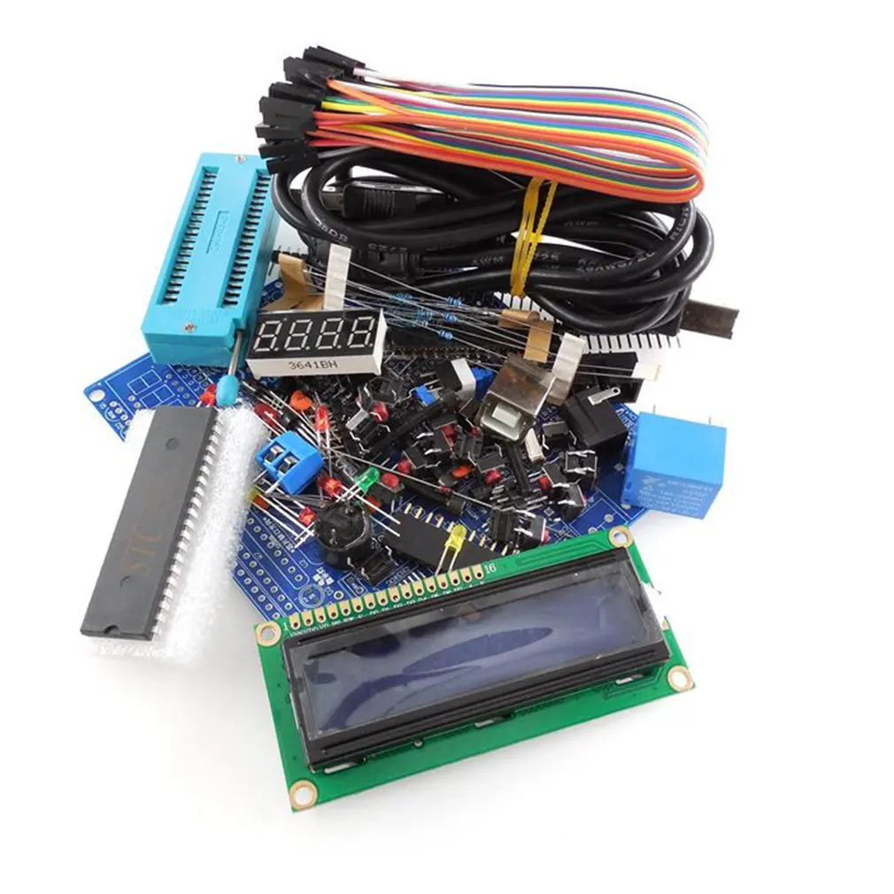 HW-471 51 MCU макетная плата DIY Kit сварочный компонент части основной платы