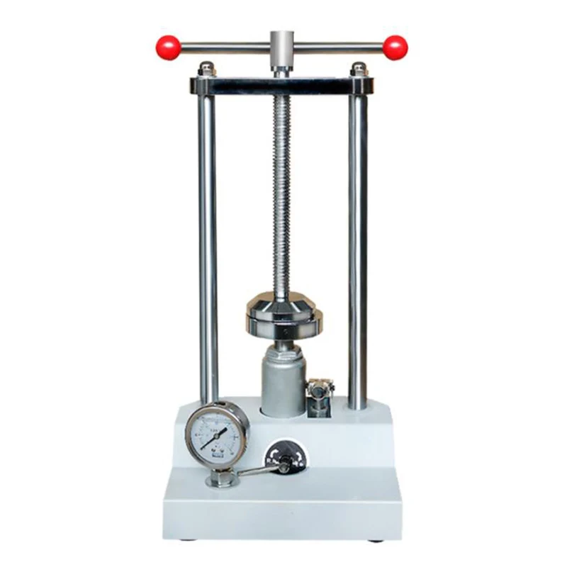 

Dental hydraulic squeezer Hydraulic squeezer for dental laboratory use Automatic squeezer with pressure gauge