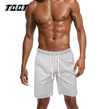 

TQQT Summer Men Solid Shorts Breathable Active Short Thin Joggers Loose Knitted Shorts Elastic Waist Low Waist Short Mens 7P0117