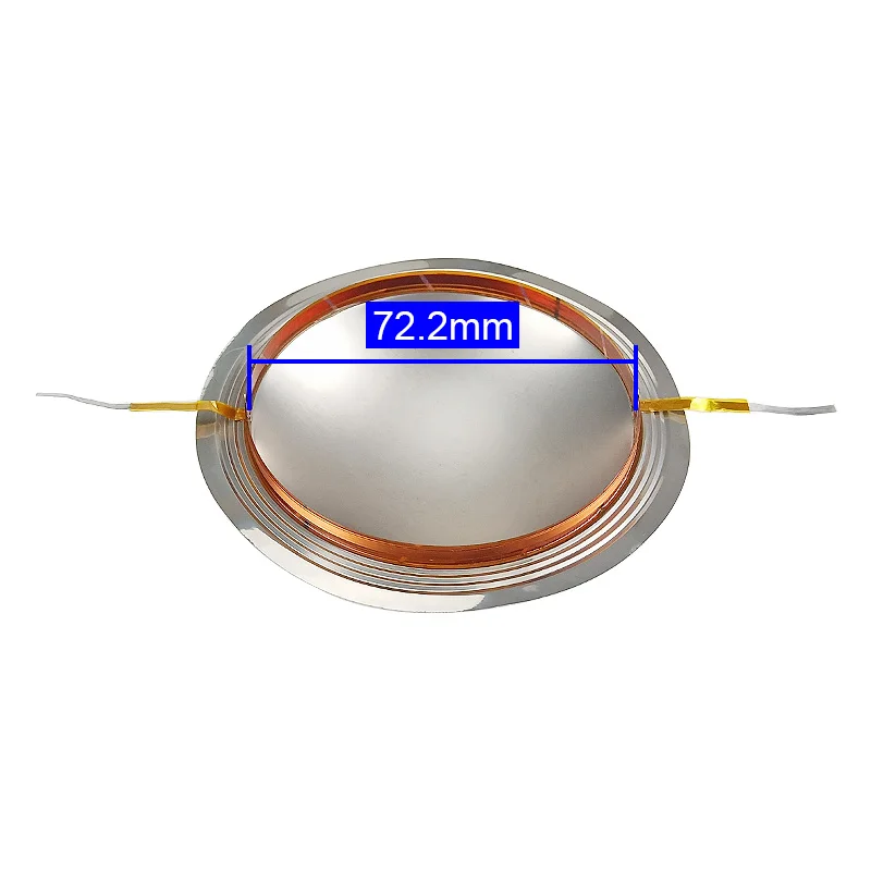 Bobina Vocale Per Altoparlante 44.4mm 8Ω Diaframma In Titanio Per Corno Audio