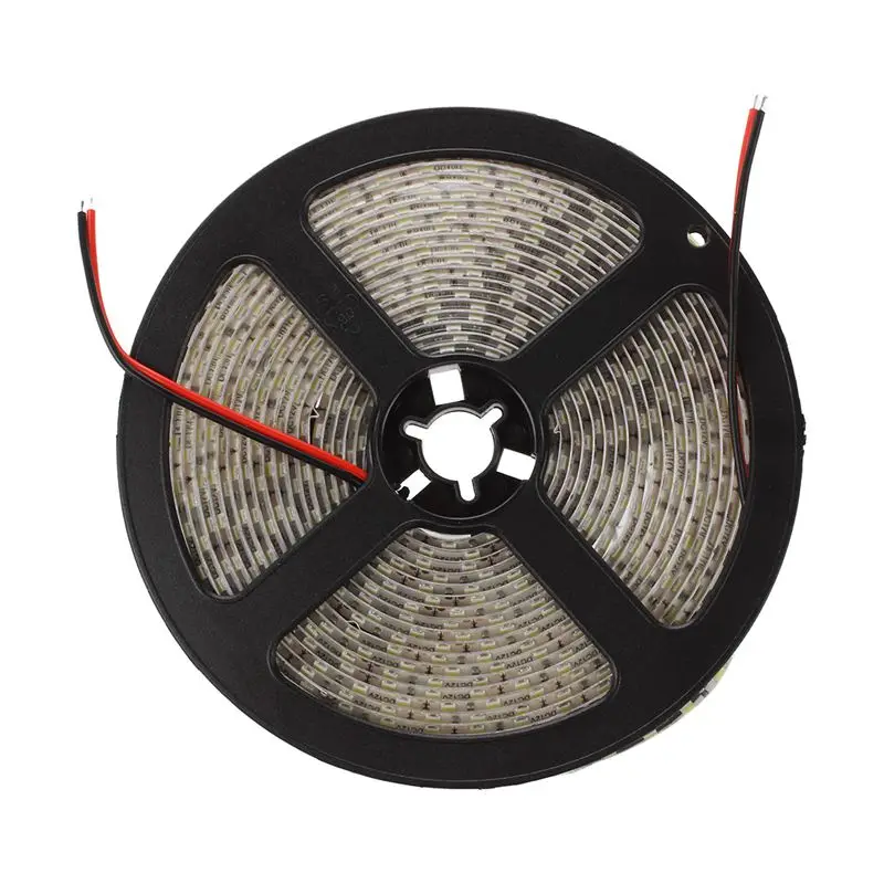 

5M Waterproof Super Bright 3528SMD 600 LED Strip Flat Strip White for Decoration