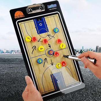 

Smooth Magnetic Professional Colorful Basketball Supplies Teaching Wear Resistant Tactical Board Coaching Clear PVC Lightweight