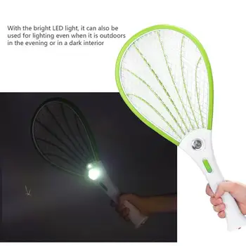

Electric Fly Swatter Mosquito Bug Zapper Kills Electric Fly Insect Killer Racket Bug Zapper Mosquito