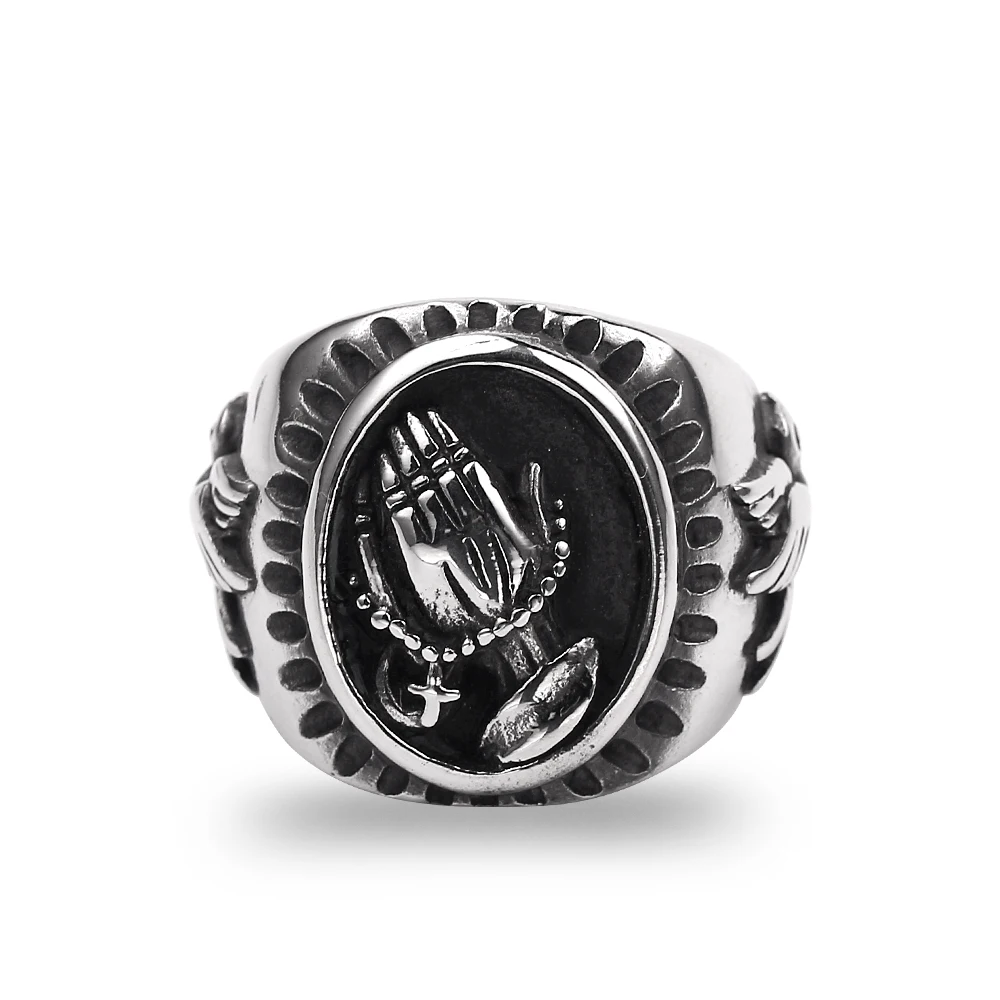 Готическое кольцо с животным, мужское серебряное кольцо, Игра престолов, волк, мужское кольцо, стимпанк, Dark Souls, 3 змейки, кольцо, байкеры, аксессуары - Цвет основного камня: JZ254