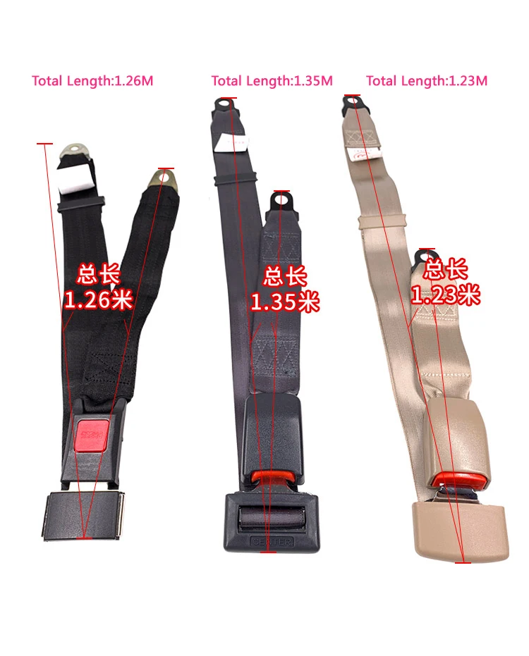 Life Belt Seat Belt Safety For Toyota Coaster JAC Kinglong Yutong Bus 1pc