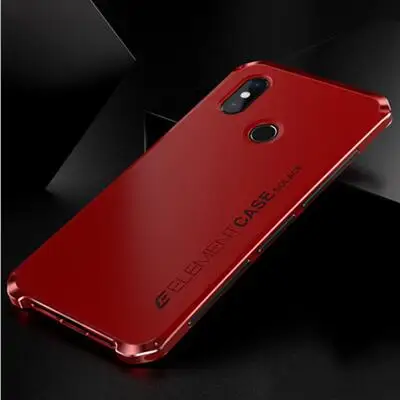 All Red Металлический каркас телефона чехол для Xiaomi mi 8 тонкий жесткий Alu mi nium Hybrid PC Shell для Xiaomi mi 8 Чехлы для Xiaomi mi 8 Funda - Цвет: All Red