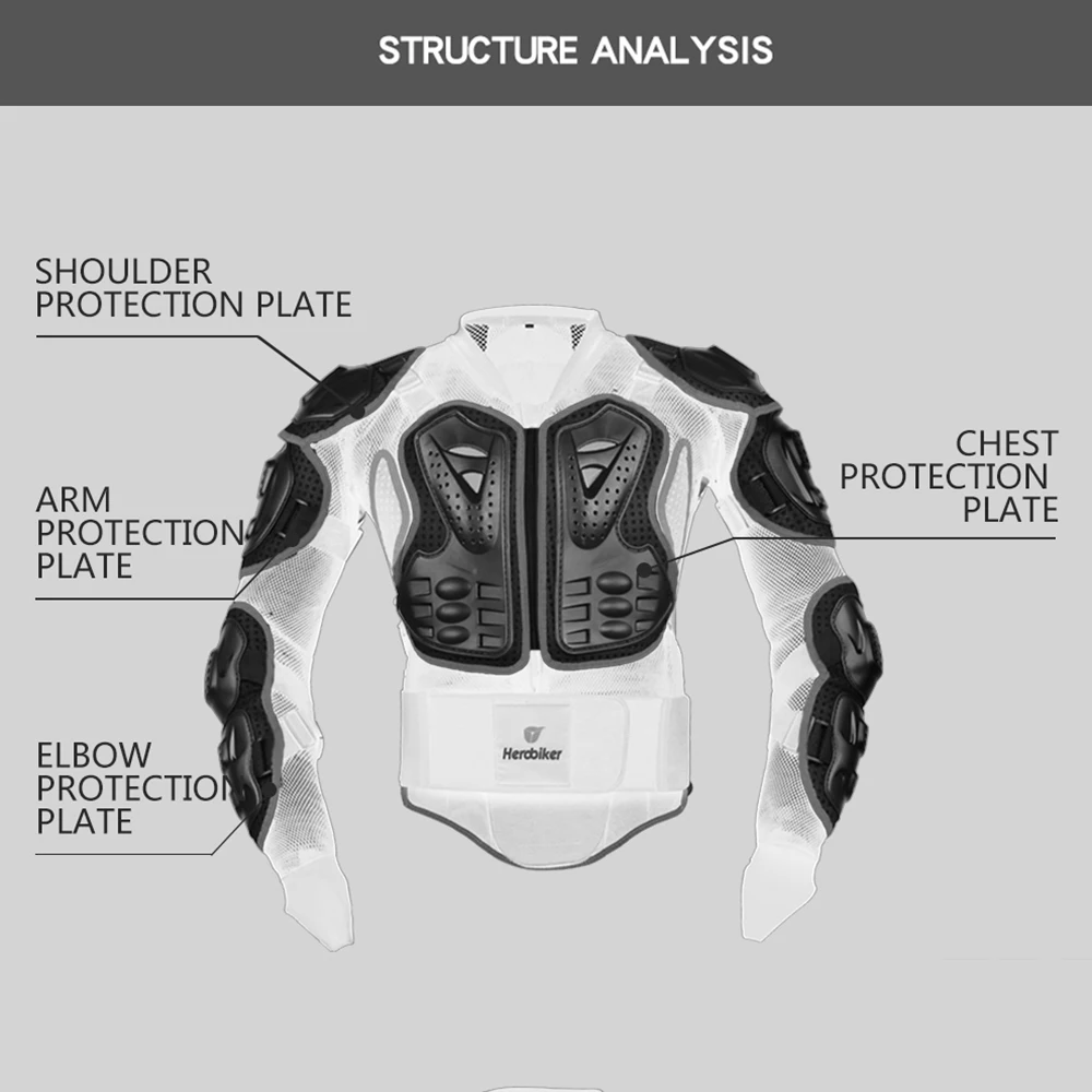 HEROBIKER, мото, мотокросса, мотокросса, бронежилет, защитное снаряжение, Мото куртка+ шорты, штаны+ защитные наколенники+ перчатки, защита