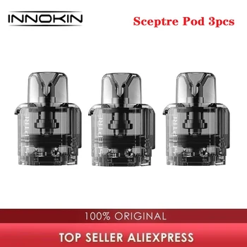 

New Original Innokin Sceptre Pod Cartridge for Innokin Sceptre Pod Kit with 3ml Capacity and 1.2ohm/0.5ohm Coils E-cig Vape Tank