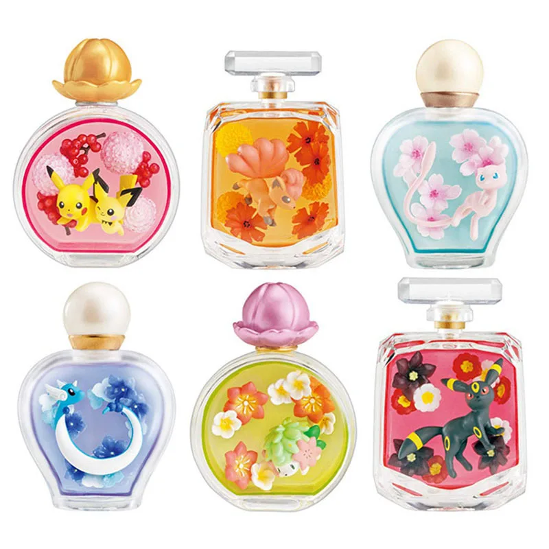 6 шт./компл. аниме Raich Vulpix Dragonair Butterfree Eeve pokemones фигура куклы игрушка рождественские подарки для девочек, игрушки для детей - Цвет: opp package
