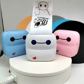 

Portable Pocket Mini Thermal photo label Printer Bluetooth Wireless printers 203DPI Impresoras Fotos For Mobile Phone Home use