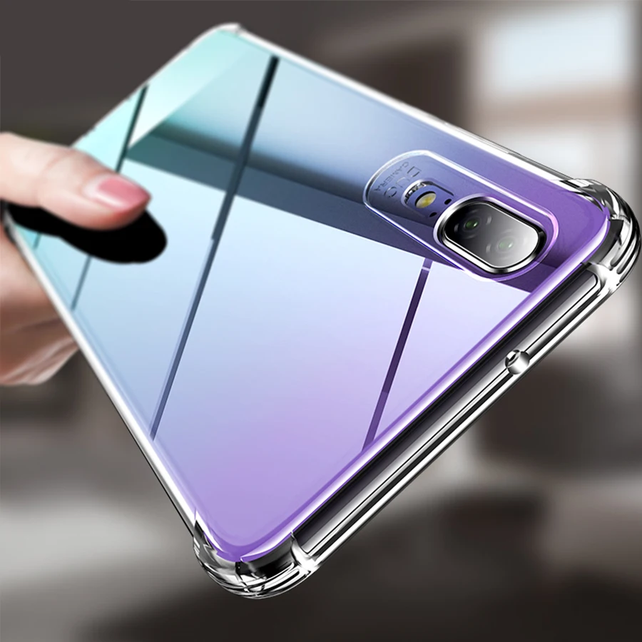 Мягкий силиконовый чехол с подушкой безопасности для Huawei P20 P30 Mate 20 Pro Lite Nova 3i 3e 4e 4