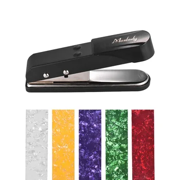 

Muslady DIY Professional Guitar Pick Punch Maker with 5pcs Celluloid Guitar Pick Strips
