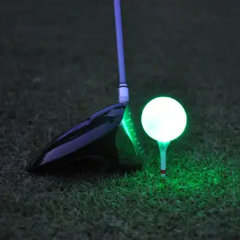 

HobbyLane 10pcs Light Golf Ball LED Flash Colorful Golf Training Supplies Synthetic Rubber
