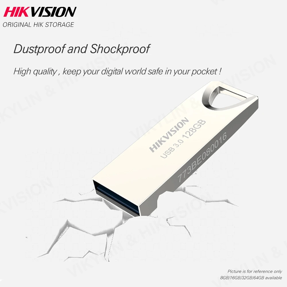 Hikvision оригинальный USB флеш накопитель 8 ГБ 16 32 64 128 мини USB2.0 USB3.0 флешка карта памяти