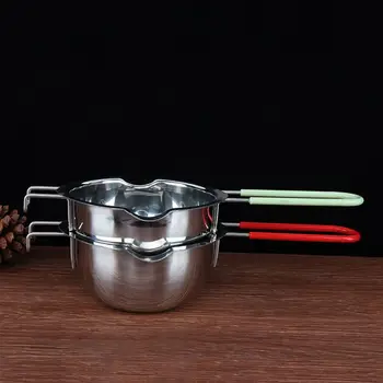 

Stainless Steel Chocolate Butter Melting Pot Pan Milk Style Kitchen Tool