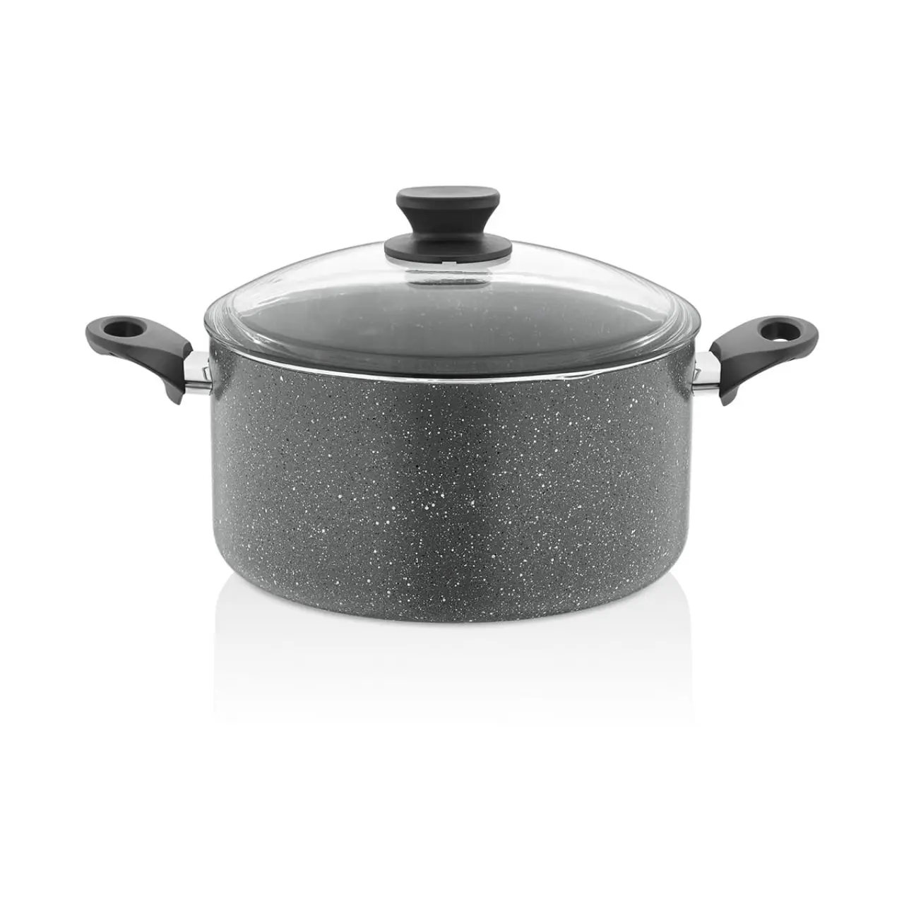 

Gray Color 26 Cm Granite Deep Cookware