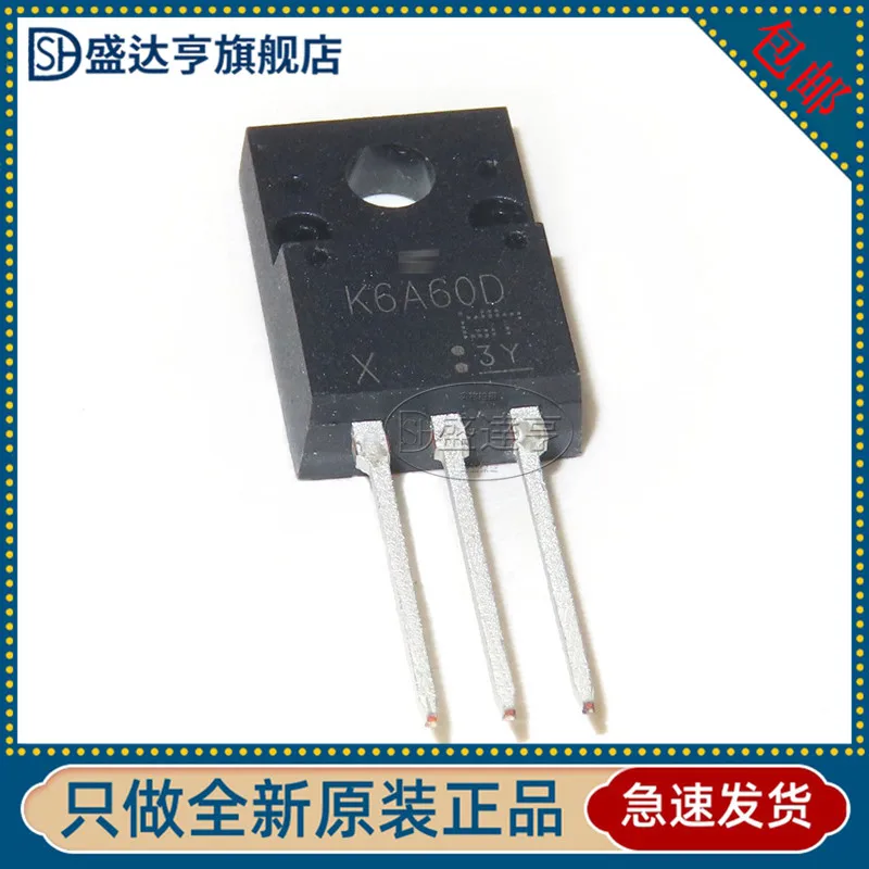 10 шт./лот TK6A60D маркировка: K6A60D TO-220F DIP MOS и триодов 6A 600V | Электронные компоненты