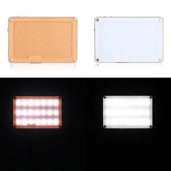 

BEESCLOVER X21 LED Camera Video Light Pocket-Sized Daylight OLED Screen Build-in 1600mAh Battery for DSLR Sony Nikon Canon r60