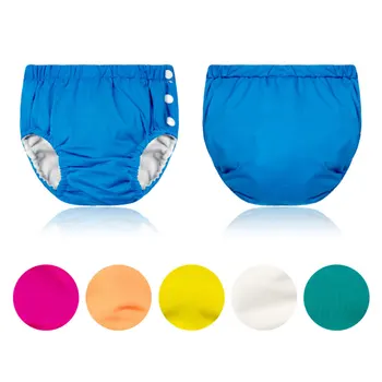 

Newborn Training Nappy Diaper Cover Waterproof Swimwear Cloth Panties Nappies Washable Reusable Swimming Trunks Pool Pants