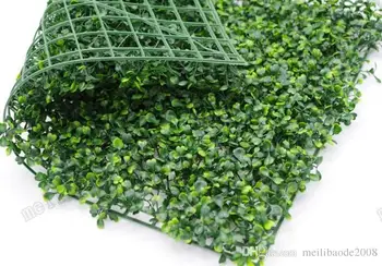

SGS certificate UV protected artificial fake boxwood mat 50cmX50cm synthetic hedges fake foliage grass mat for garden-G0602A001C