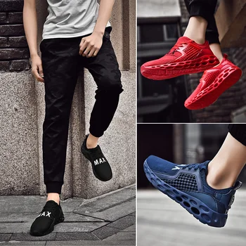 

Mens Fashion Cushion Sports Training Shoes Casual Running Shoes Lightweight Athletic Sneakers