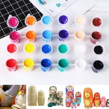 Conjunto de recipiente para pigmento de 3ml, caixa vazia para pintura, suprimentos para pintura, mini caixa para desenho, ferramenta de arte, armazenamento de artesanato