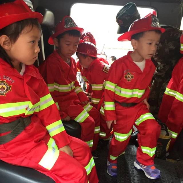 Casco De Bombero Para Nino