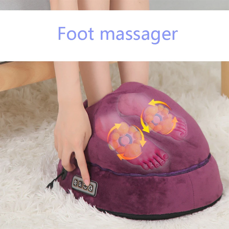 

Electric Foot Massager Automatic Heating Plantar Forward Backward Kneading Health Care Massage Feet Relaxation Fatigue Relieve
