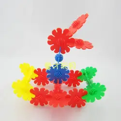 Tong cai поставляет большое количество производства пластиковые Развивающие сборные игрушки Подсолнух строительные блоки большое