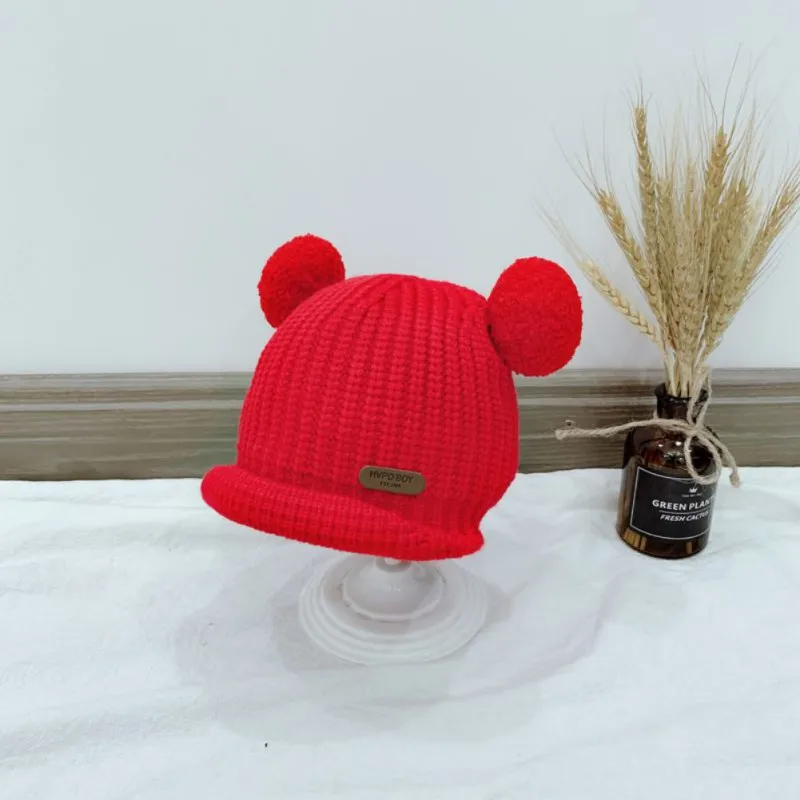 Детская шапка в стиле Skullies; однотонные мягкие детские милые разноцветные теплые шапки унисекс; сезон осень-зима