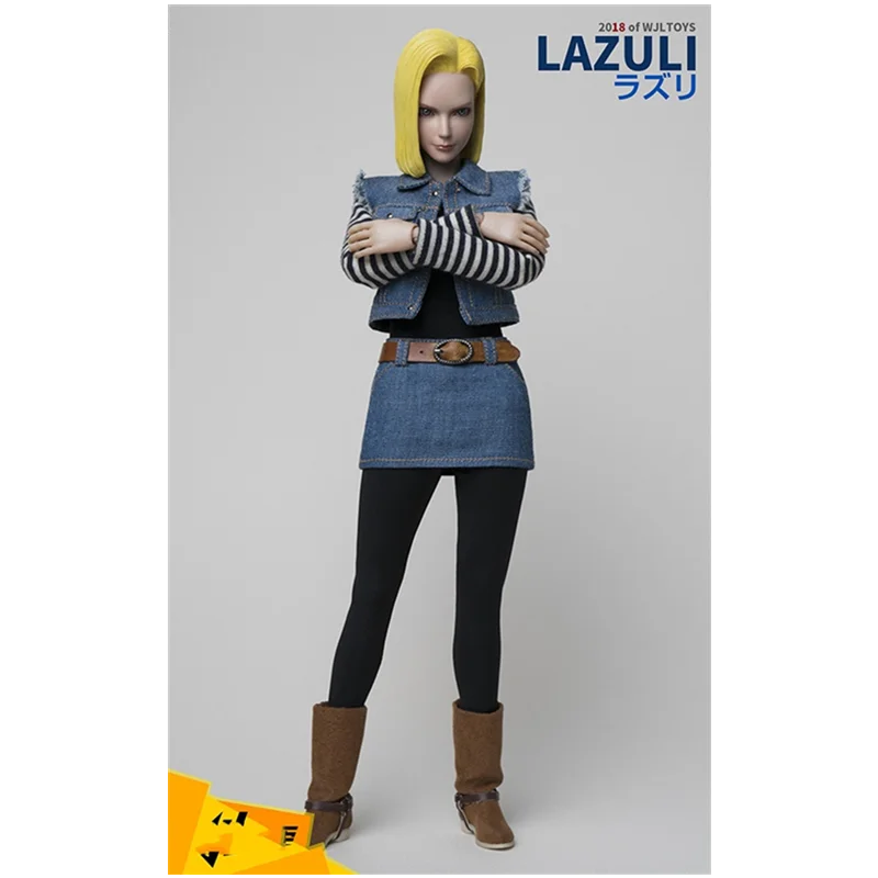 TY-007 1/6 Масштаб ПВХ фигурка Драконий жемчуг Android 18 лазурит Аниме Наруто 12 ''кукла подвижная модель для фанатов Коллекция подарков