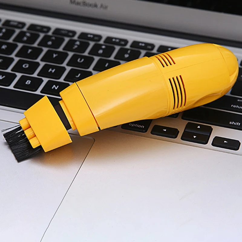 USB Handheld Mini Vacuum Cleaner for PC and Laptop - Computer Cleaning Kit with Dust Brush for Home and Office Desks Description Image.This Product Can Be Found With The Tag Names Computer cleaners, Computer Office, Usb keyboard handheld mini vacuum cleaner pc laptop
